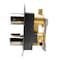 Alfi Brand Brushed Nickel Round Knob 1 Way Thermostatic Shower Mixer AB3809-BN - alternate 2
